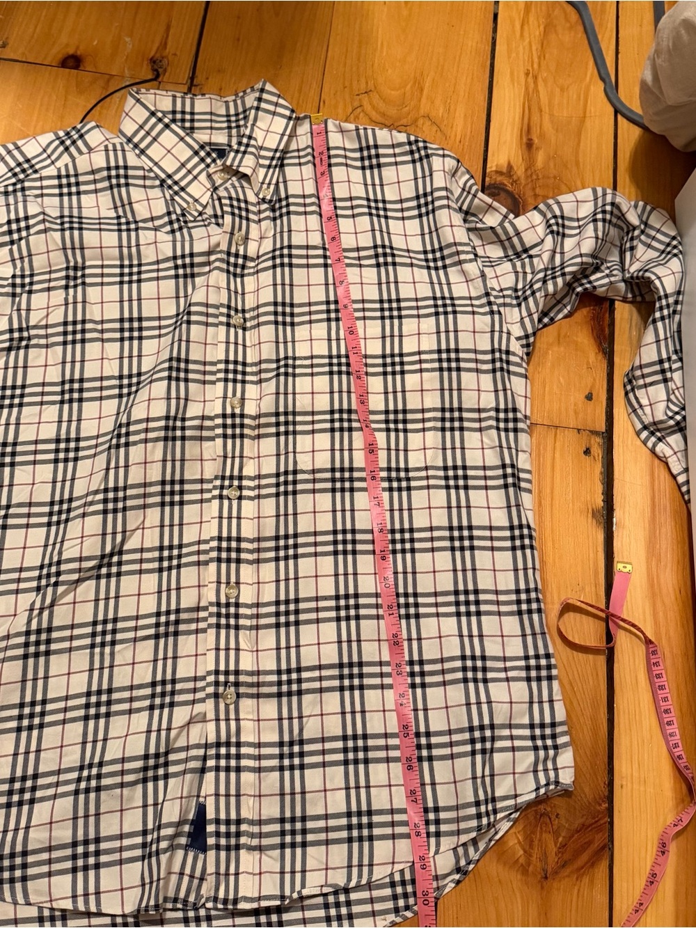 Burberry London Nova Check long-sleeve button-down shirt - Picture 11 of 12